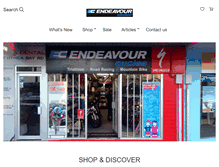Tablet Screenshot of endeavourcycles.bikeit.com.au
