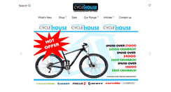 Desktop Screenshot of cyclehouse.bikeit.com.au