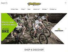 Tablet Screenshot of bikeforcewoodvale.bikeit.com.au