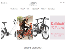 Tablet Screenshot of lespitcyclery.bikeit.com.au